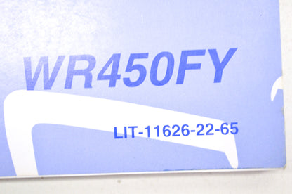OEM Yamaha LIT-11626-22-65 WR450FY 2009 Owner's Manual NOS
