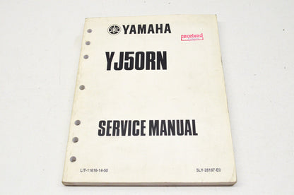 OEM Yamaha LIT-11616-14-50 YJ50RN-RS RAS Service Manual