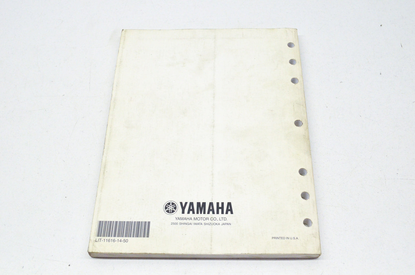 OEM Yamaha LIT-11616-14-50 YJ50RN-RS RAS Service Manual