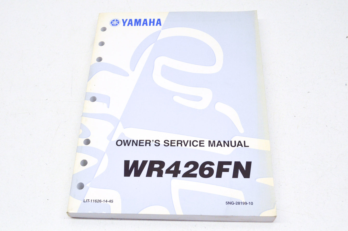 OEM Yamaha LIT-11626-14-45 WR426FN Owner's Manual NOS
