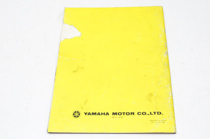 OEM Yamaha LIT-11626-03-70 PW80K Owner's Manual