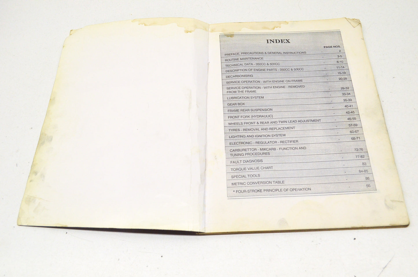 Royal Enfield Bullet Work Shop Manual