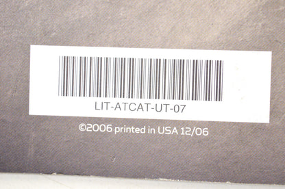OEM Yamaha LIT-ATCAT-UT-07 2007 Utility ATV & Rhino Accessories & Apparel NOS