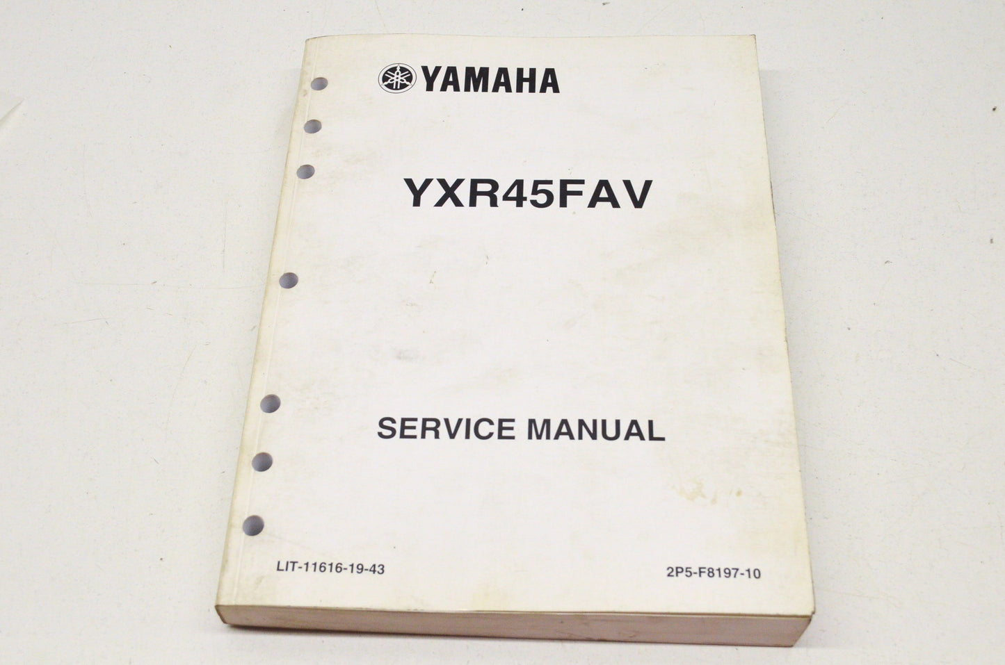 OEM Yamaha LIT-11616-19-43 YXR45FAV Service Manual