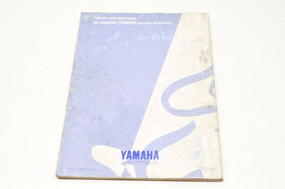 OEM Yamaha LIT-11626-10-52 YZ125J Owner's Service Manual