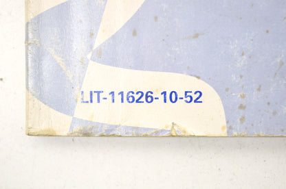 OEM Yamaha LIT-11626-10-52 YZ125J Owner's Service Manual