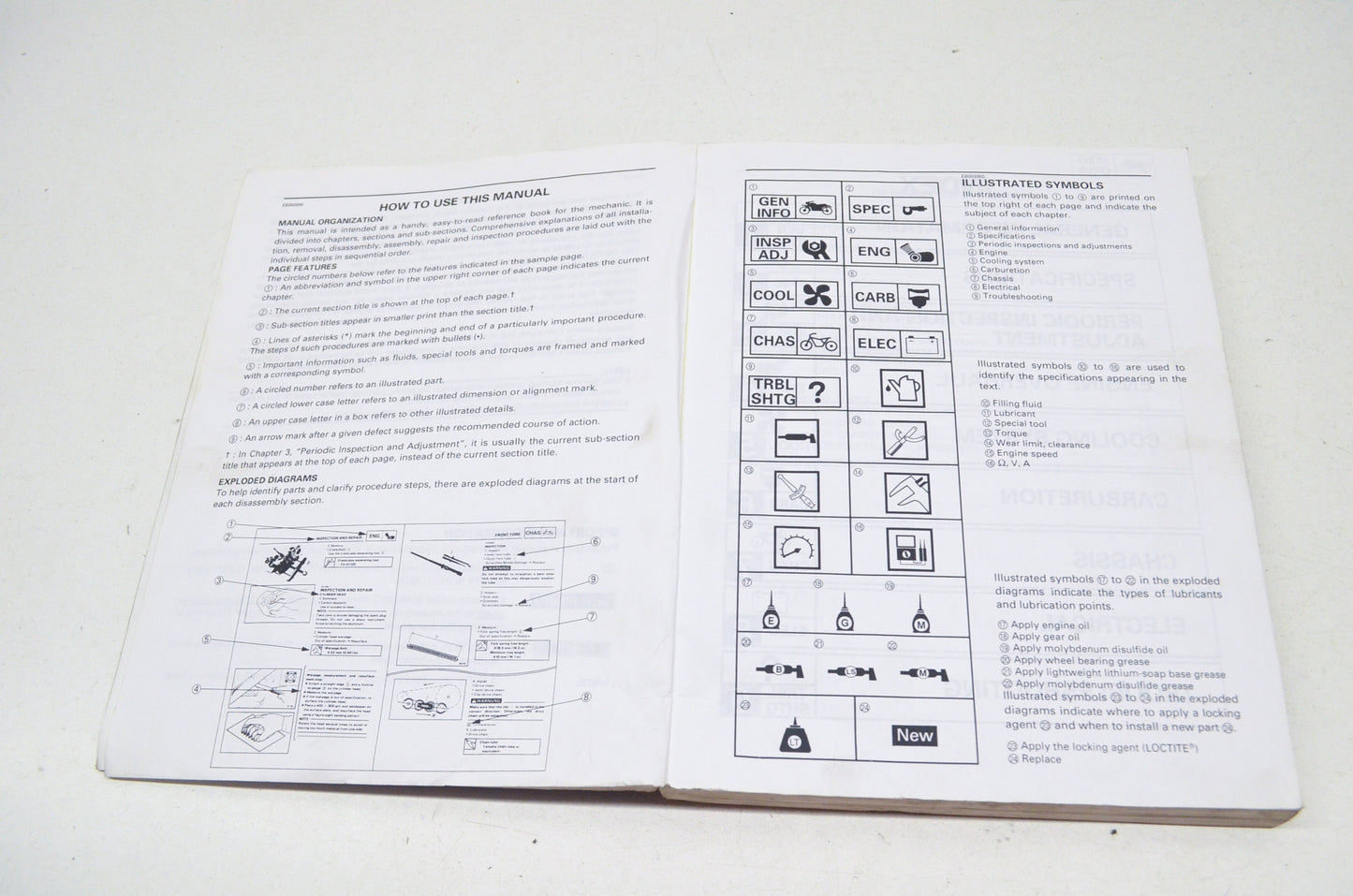 OEM Yamaha LIT-11616-10-55 YZF600RJ(C)-S(C) (IN Service Manual