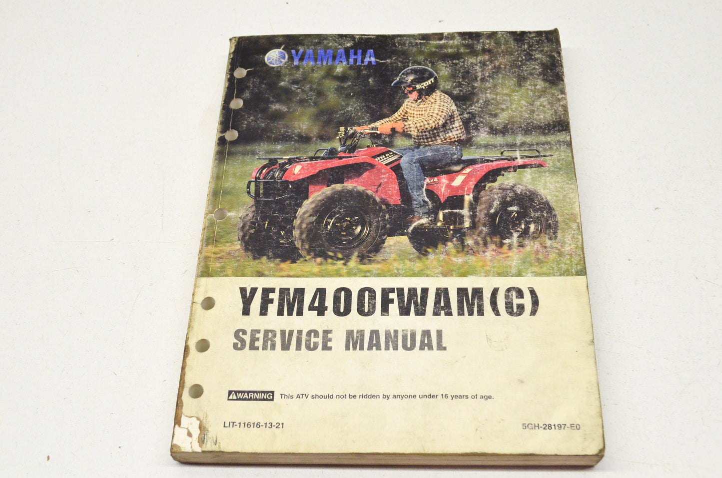 OEM Yamaha LIT-11616-13-21 YFM400FWAM-P(C)AM-P Serv. Manual