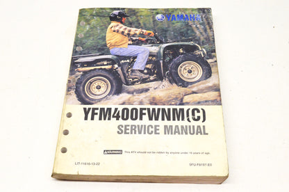 OEM Yamaha LIT-11616-13-22 YFM400FWNM -SNM-S B Serv. Manual