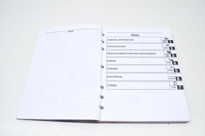 OEM Yamaha LIT-11626-19-72 YZ250FV Owner's Service Manual NOS