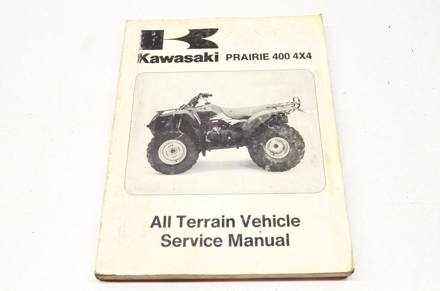OEM Kawasaki 99924-1201-01 Service Manual KVF400A/B