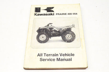 OEM Kawasaki 99924-1201-01 Service Manual KVF400A/B