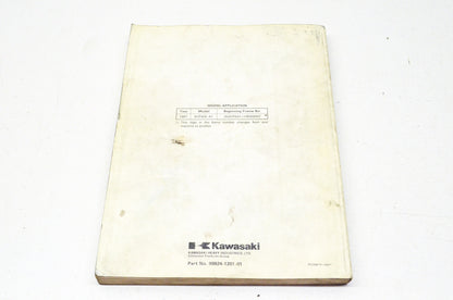 OEM Kawasaki 99924-1201-01 Service Manual KVF400A/B