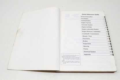 OEM Kawasaki 99924-1201-01 Service Manual KVF400A/B
