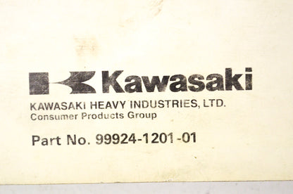 OEM Kawasaki 99924-1201-01 Service Manual KVF400A/B