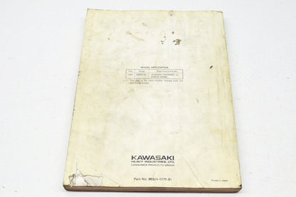OEM Kawasaki 99924-1171-01 Service Manual ZX900B