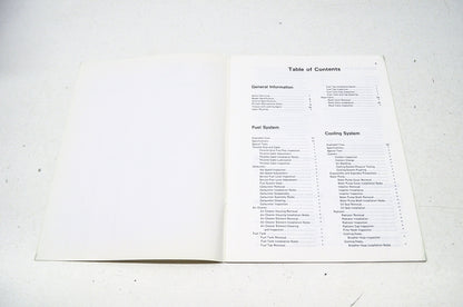 OEM Kawasaki 99924-1132-51 Service Manual Supplement KX500E