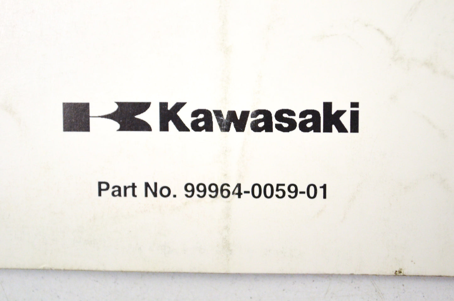 OEM Kawasaki 99964-0059-01 ABS Training Manual
