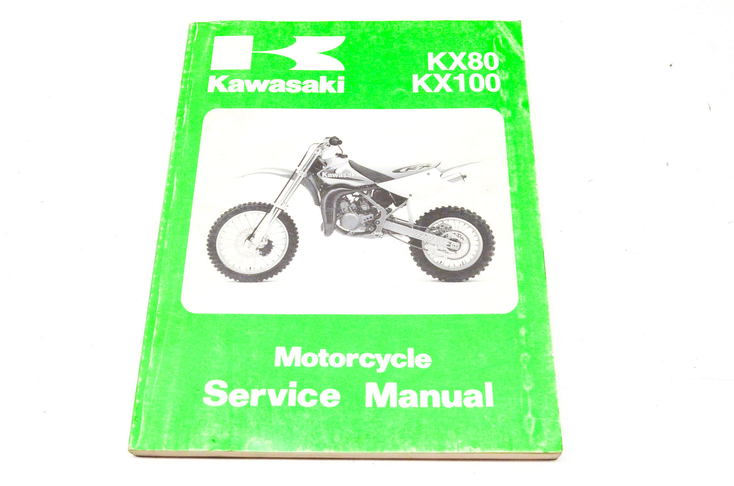 OEM Kawasaki 99924-1219-01 Service Manual KX80W/KX100C