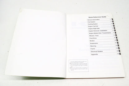 OEM Kawasaki 99924-1219-01 Service Manual KX80W/KX100C