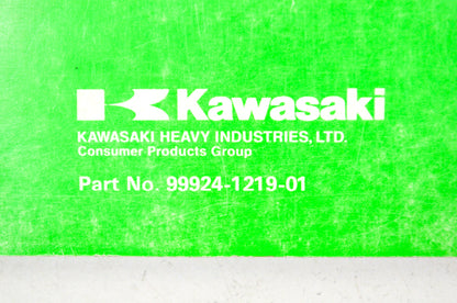 OEM Kawasaki 99924-1219-01 Service Manual KX80W/KX100C
