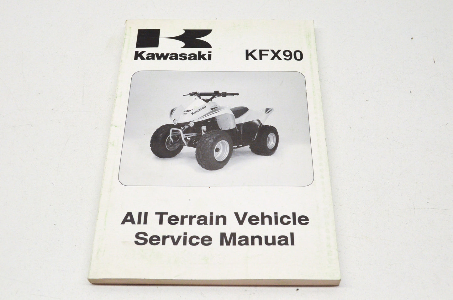 OEM Kawasaki 99924-1371-01 Service Manual KSF90A NOS