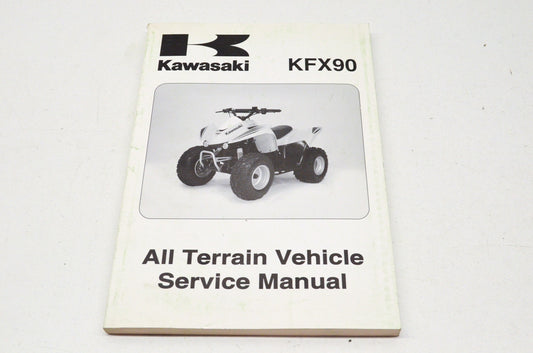 OEM Kawasaki 99924-1371-01 Service Manual KSF90A NOS
