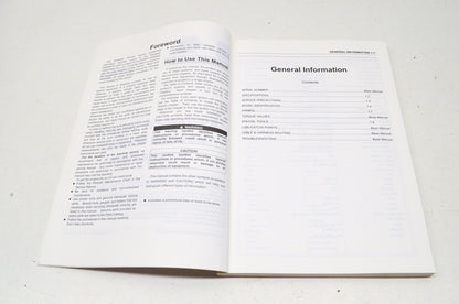 OEM Kawasaki 99924-1371-01 Service Manual KSF90A NOS