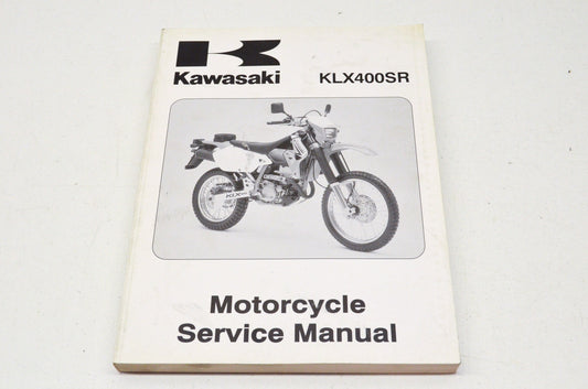 OEM Kawasaki 99924-1300-01 Service Manual KLX400A NOS