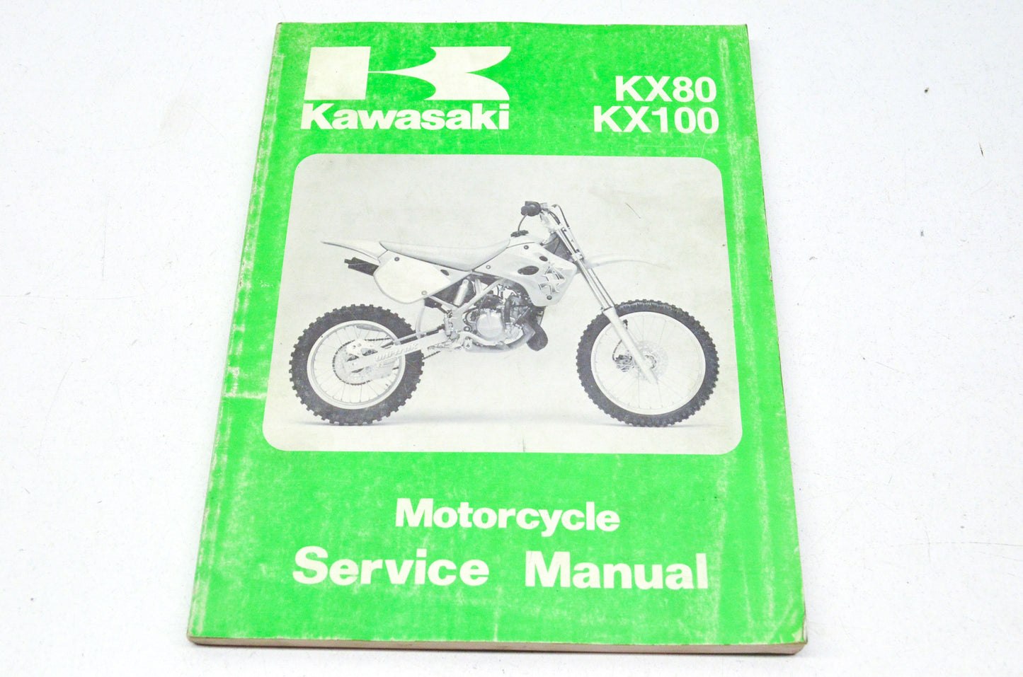 OEM Kawasaki 99924-1144-02 Service Manual KX80/100