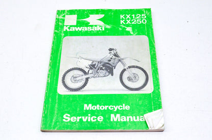OEM Kawasaki 99924-1131-01 Service Manual KX125H1/250H1