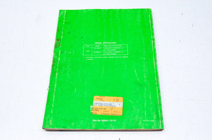 OEM Kawasaki 99924-1131-01 Service Manual KX125H1/250H1