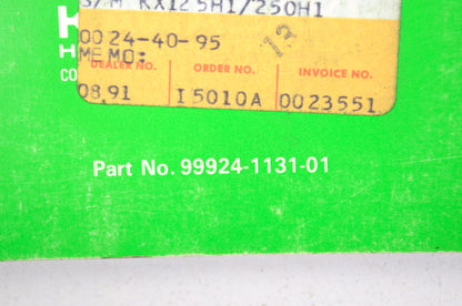 OEM Kawasaki 99924-1131-01 Service Manual KX125H1/250H1