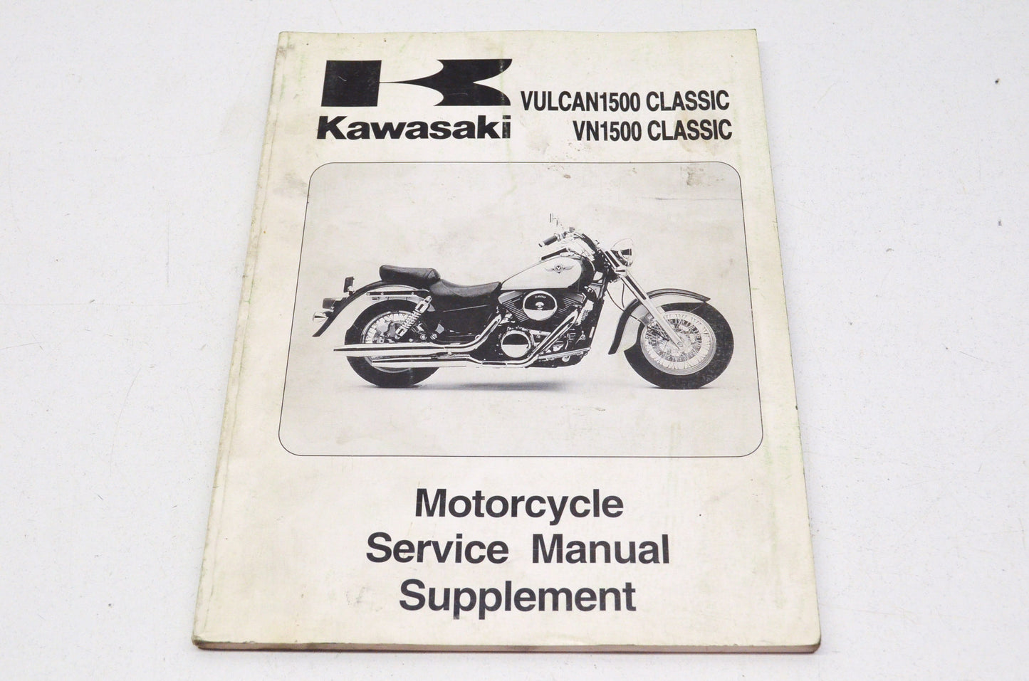 OEM Kawasaki 99924-1229-51 Service Manual Supplement VN1500E