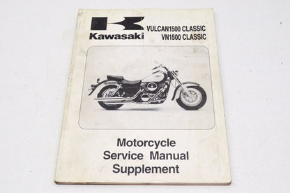 OEM Kawasaki 99924-1229-51 Service Manual Supplement VN1500E