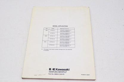 OEM Kawasaki 99924-1243-53 Service Manual Supplement KVF400 NOS
