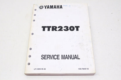 OEM Yamaha LIT-11616-18-40 TTR230T Service Manual