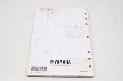 OEM Yamaha LIT-11616-18-40 TTR230T Service Manual