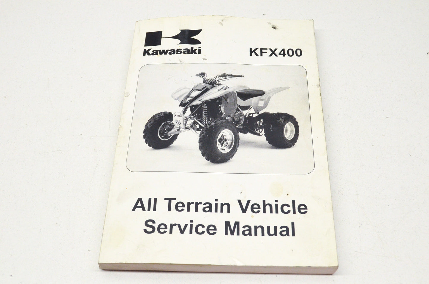 OEM Kawasaki 99924-1301-03 Service Manual KSF400A