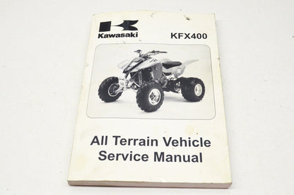 OEM Kawasaki 99924-1301-03 Service Manual KSF400A