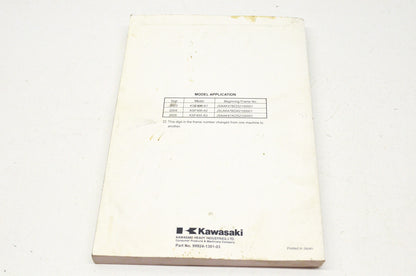 OEM Kawasaki 99924-1301-03 Service Manual KSF400A