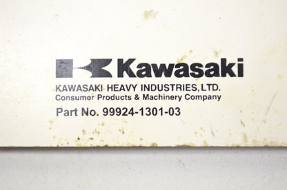 OEM Kawasaki 99924-1301-03 Service Manual KSF400A