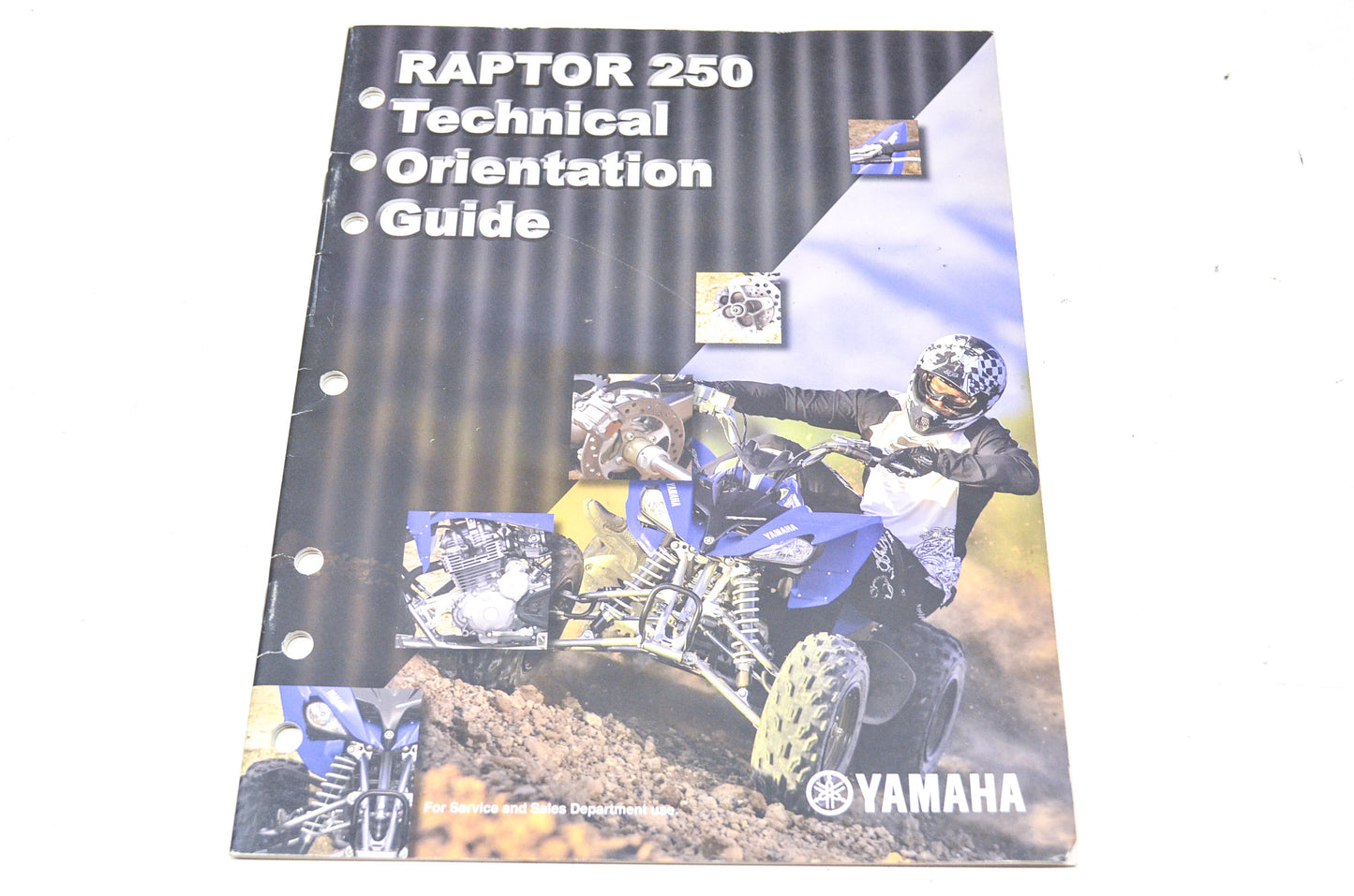 OEM Yamaha LIT-BKTOG-AT-03 Raptor 250 Technical Orientation Guide NOS