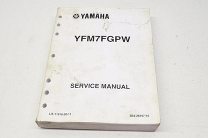 OEM Yamaha LIT-11616-20-11 YFM7FGPW Service Manual