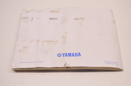OEM Yamaha LIT-11626-27-09 XVS95CE(C) BOLT Owner's Manual