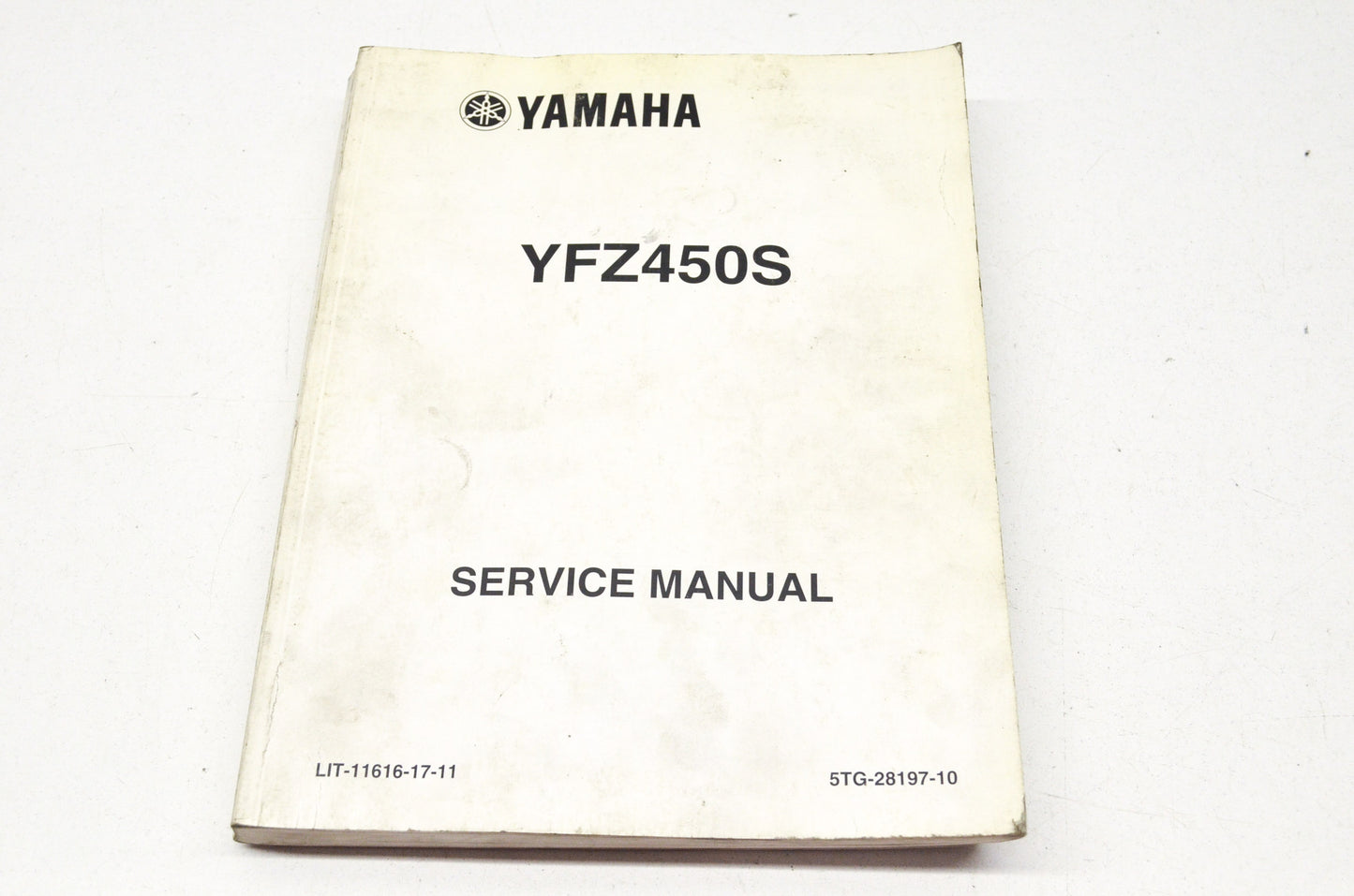 OEM Yamaha LIT-11616-17-11 Service Manual YFZ450S