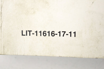 OEM Yamaha LIT-11616-17-11 Service Manual YFZ450S