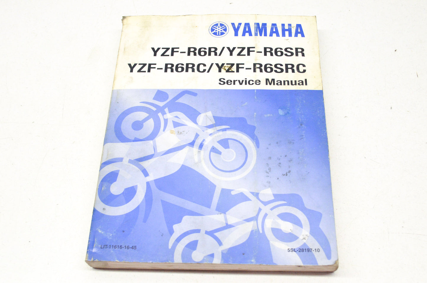 OEM Yamaha LIT-11616-16-45 Service Manual YZF-R6R/SR/RC/SRC