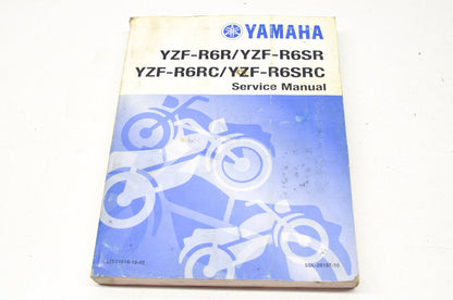 OEM Yamaha LIT-11616-16-45 Service Manual YZF-R6R/SR/RC/SRC