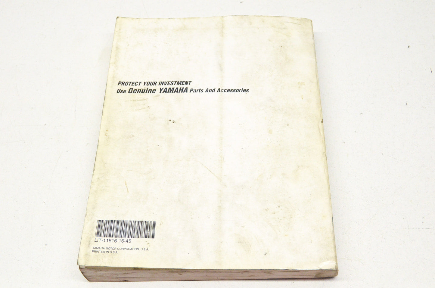 OEM Yamaha LIT-11616-16-45 Service Manual YZF-R6R/SR/RC/SRC